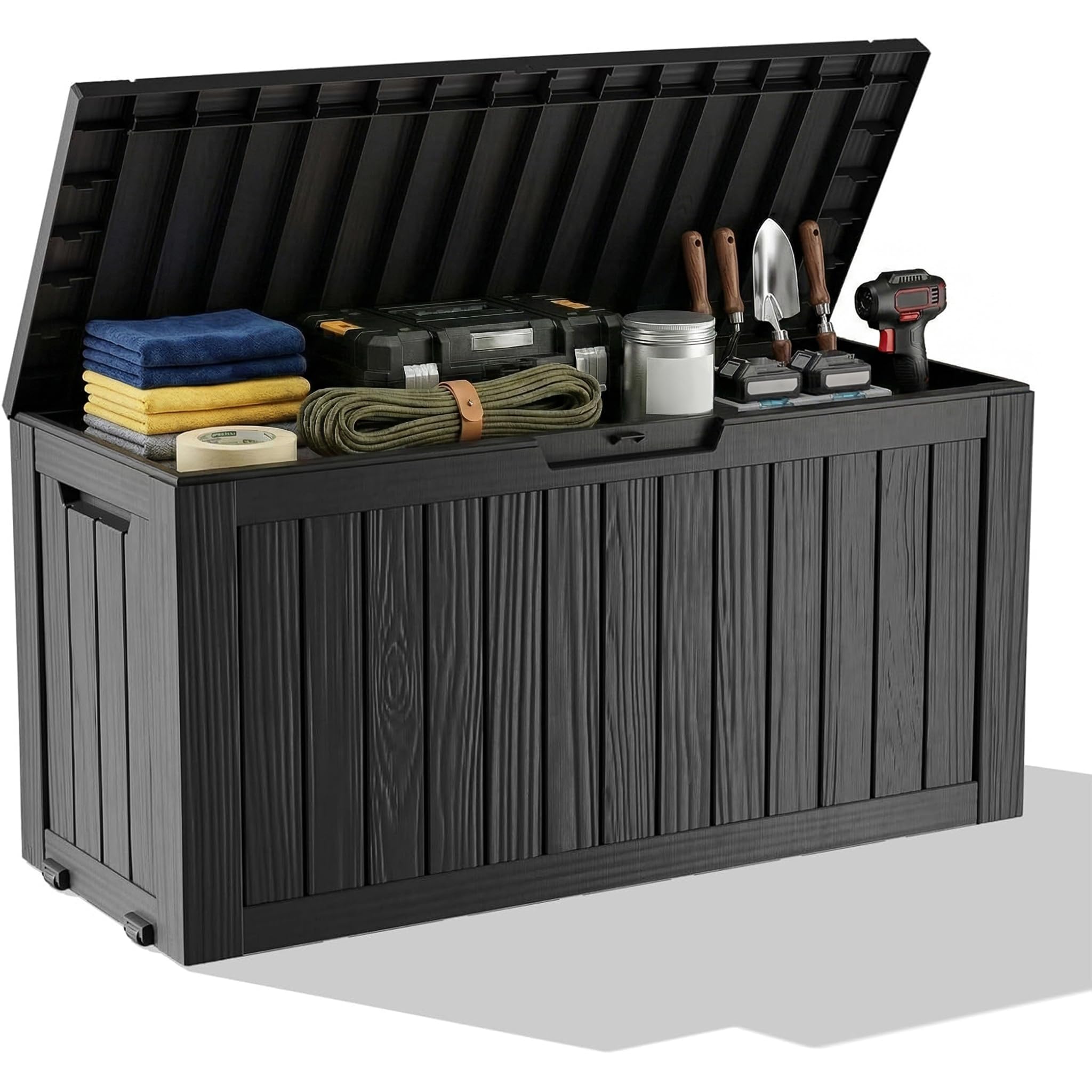 Outdoor Furniture In - Outdoor Waterproof Resin Storage Deck Box
