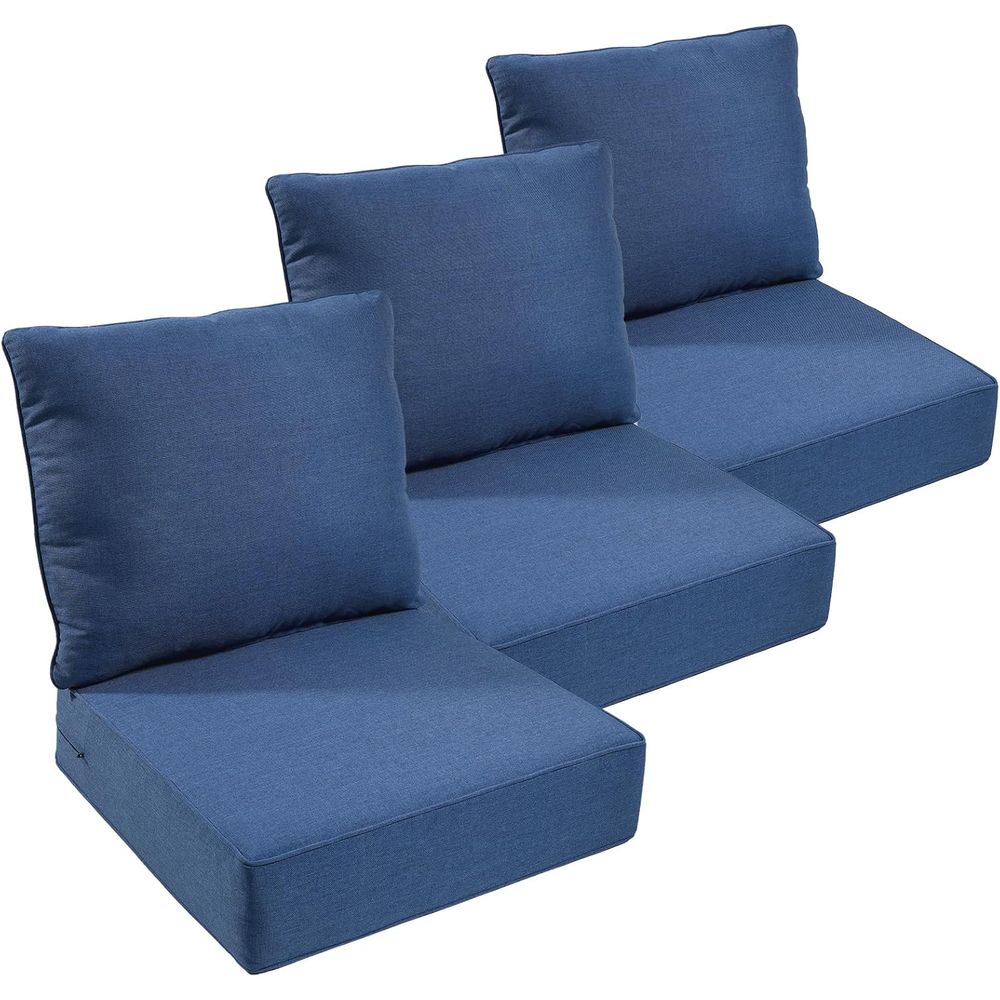 Outdoor Furniture In - Outdoor Furniture Cushions, 6 inch Thick
