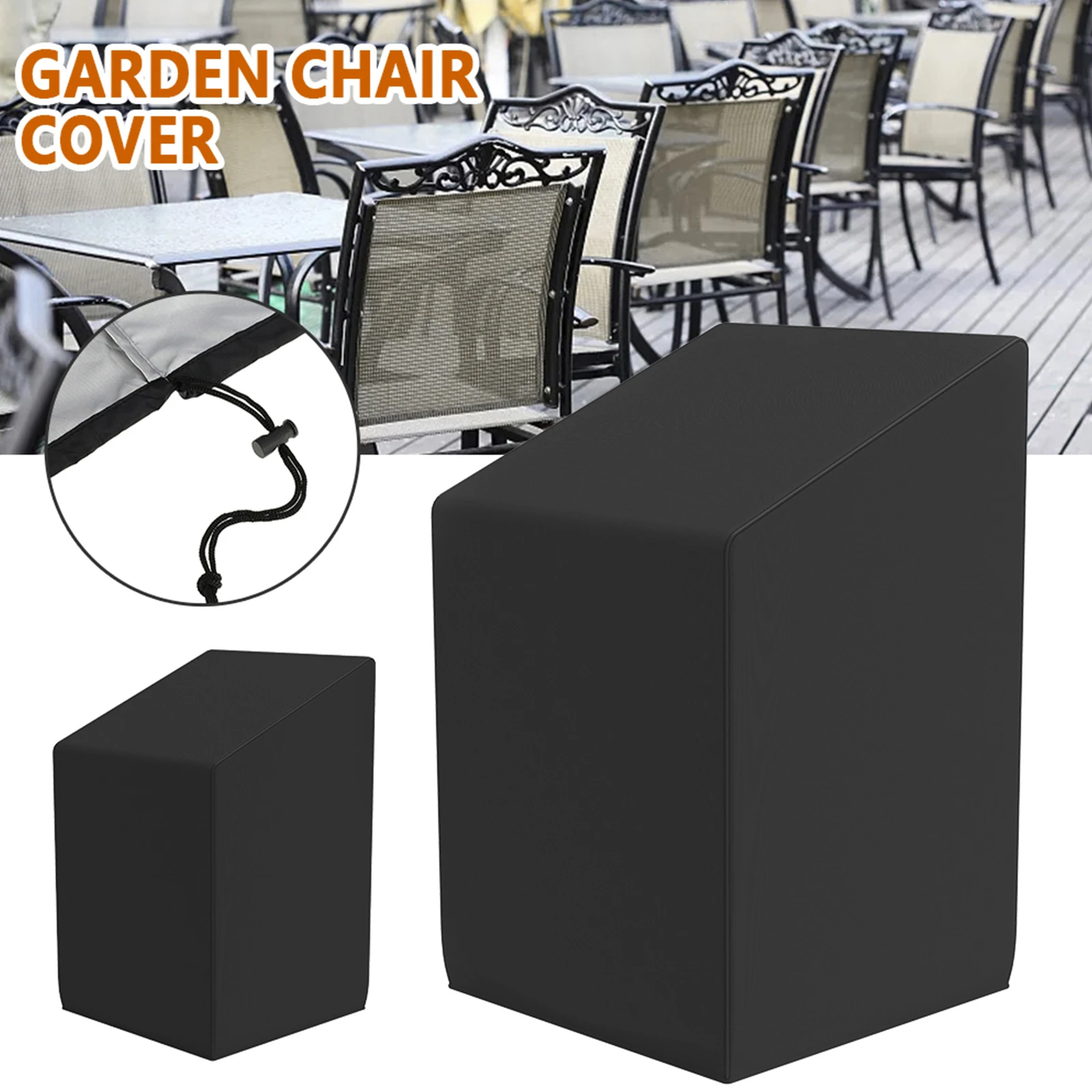 Stacked Chair Dust Cover with  - Outdoor Furniture Varnish ulasan dan harga