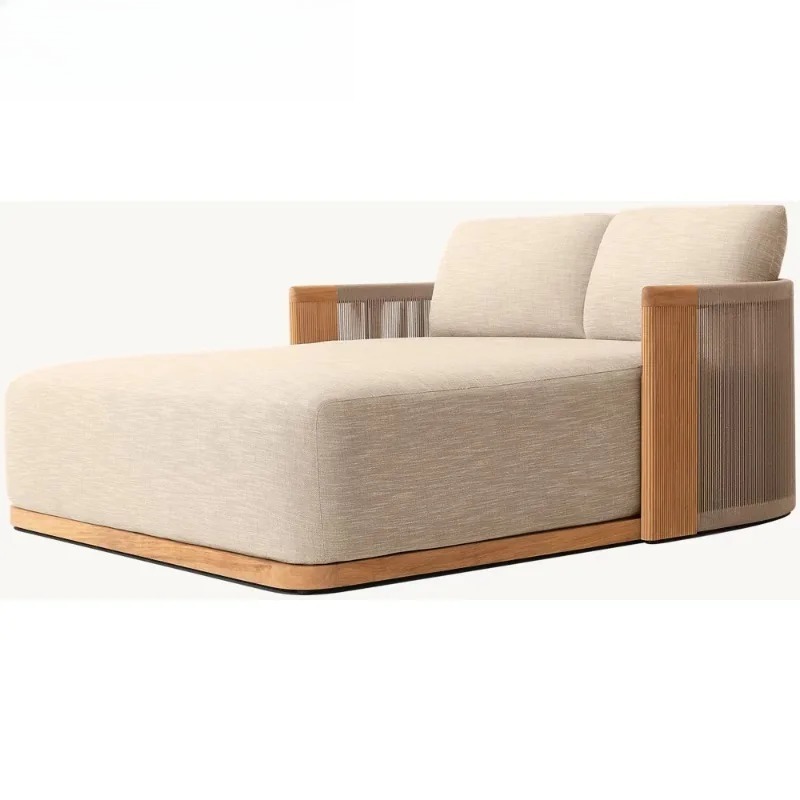 Patio Teak Chaise Lounge Daybe - Outdoor Furniture Teak ulasan dan harga