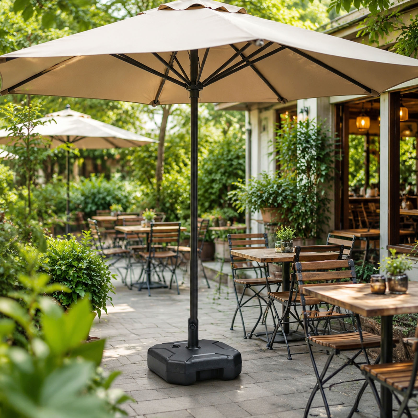 Fillable Patio Umbrella Base S - Outdoor Furniture Teak ulasan dan harga