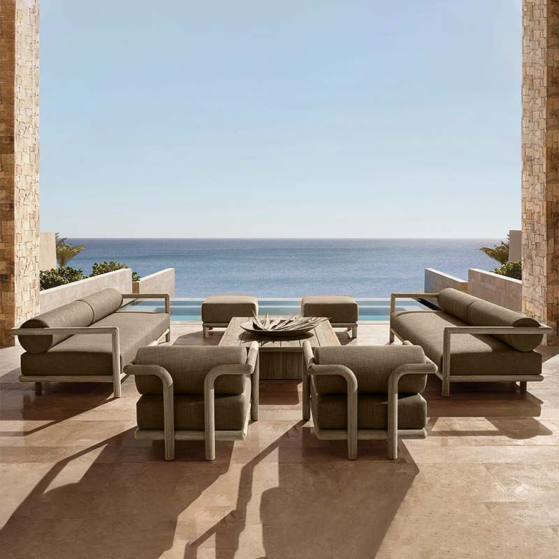 Outdoor furniture garden sofa  - Outdoor Furniture Teak ulasan dan harga