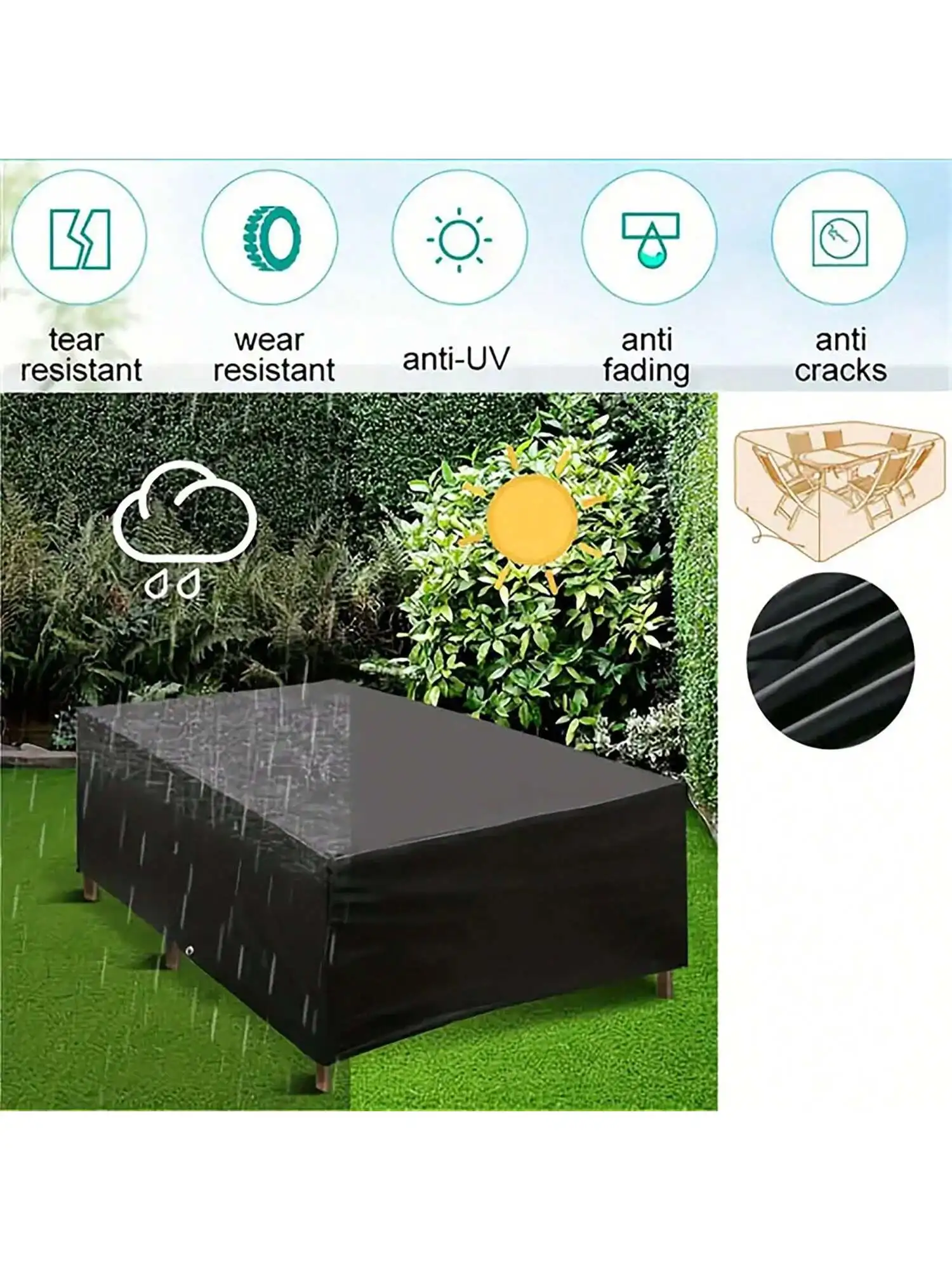 Multi-Size Outdoor Patio Garde - Outdoor Furniture Varnish ulasan dan harga