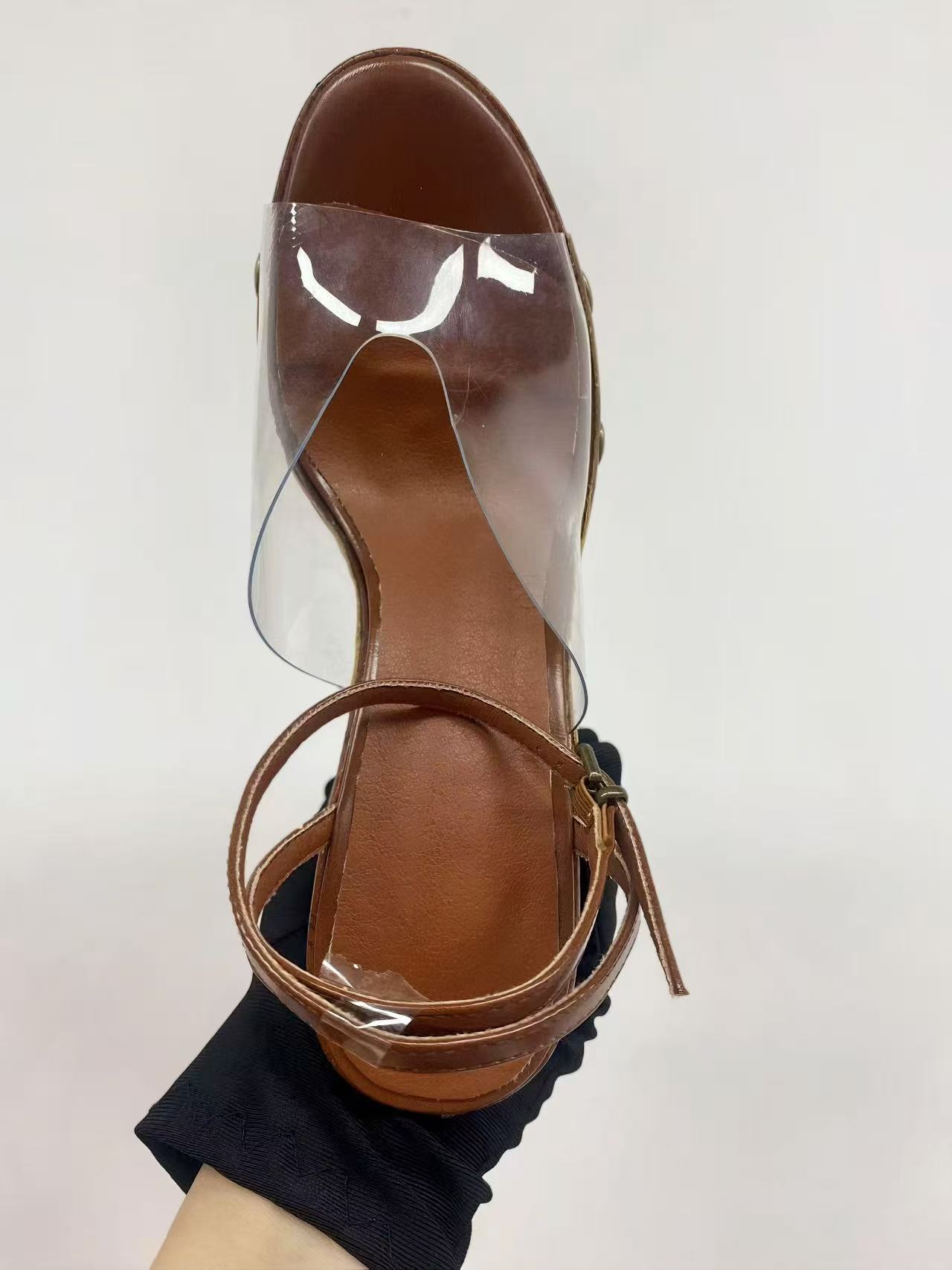 High-heeled 14 cm Thick-heeled - Outdoor Furniture Wood ulasan dan harga