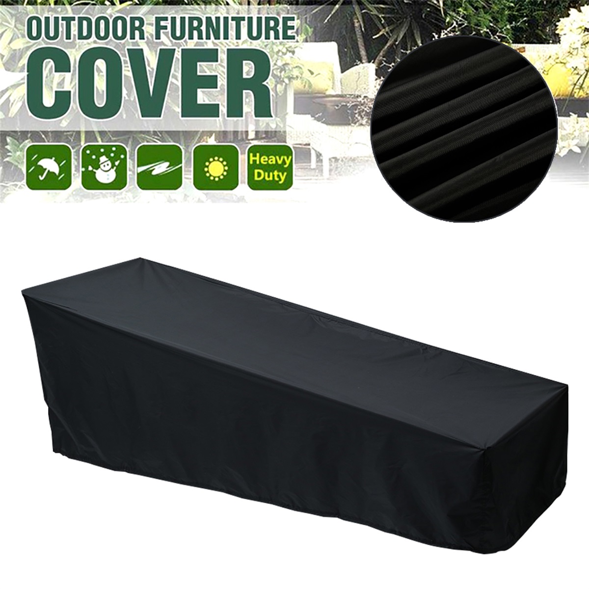 Outdoor Garden Sunbed Cover Su - Outdoor Furniture Varnish ulasan dan harga