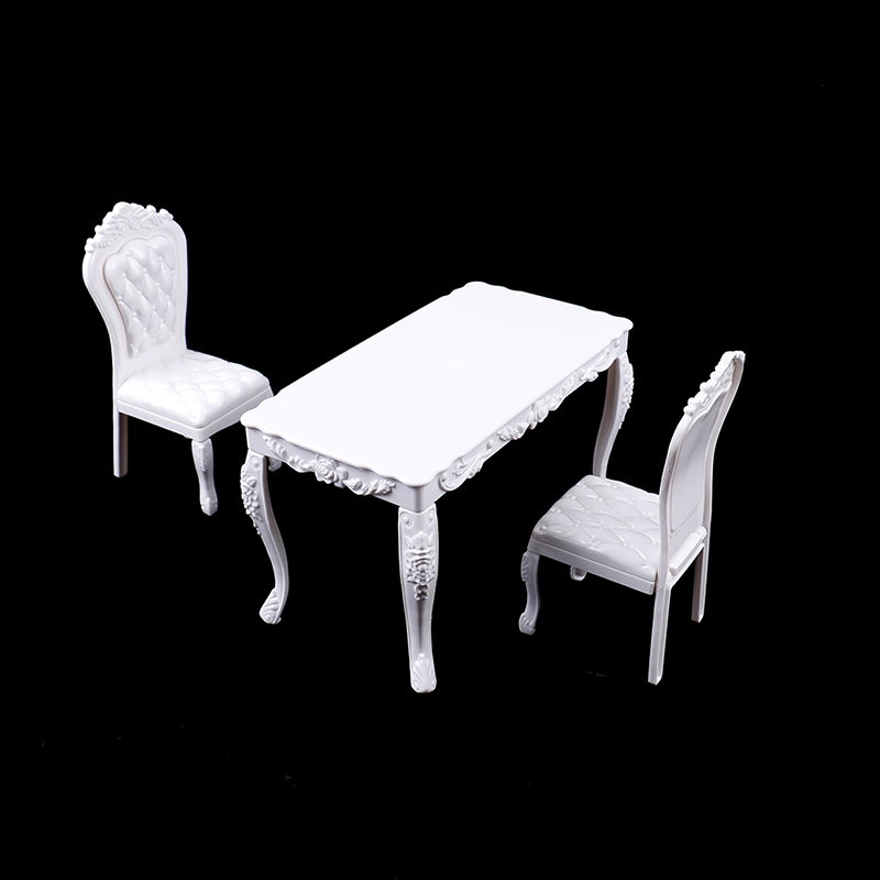Dollhouse 1:6 Kitchen Furnitur - Outdoor Furniture Wood ulasan dan harga