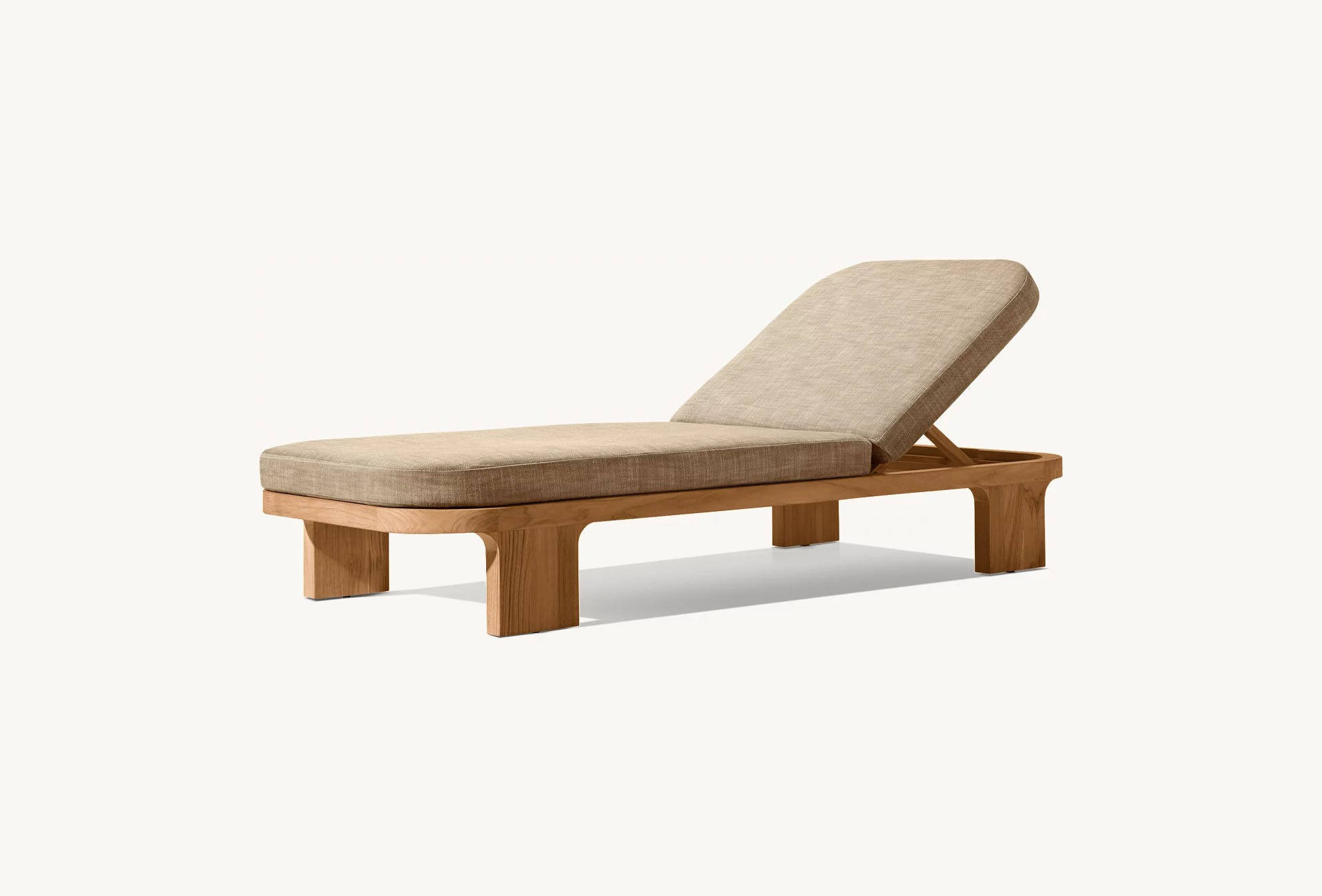 Custom Teak Wood Patio Lounger - Outdoor Furniture Teak ulasan dan harga