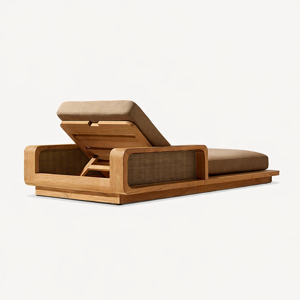 Outdoor Lounger Chair Hotel Ou - Outdoor Furniture Teak ulasan dan harga