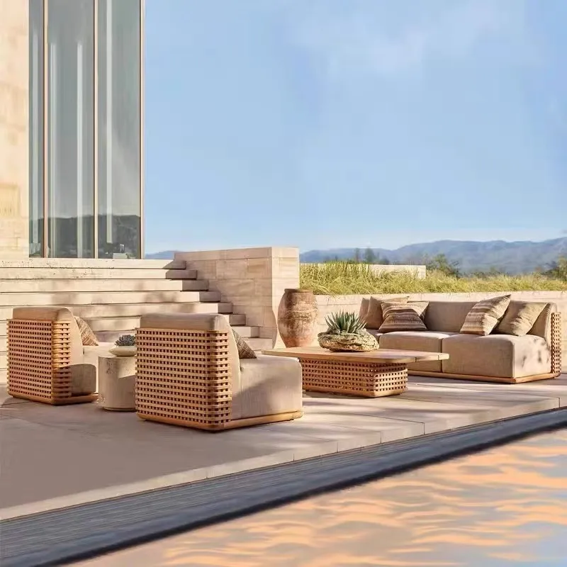 Outdoor Teak Sofa Set Waterpro - Outdoor Furniture Teak ulasan dan harga