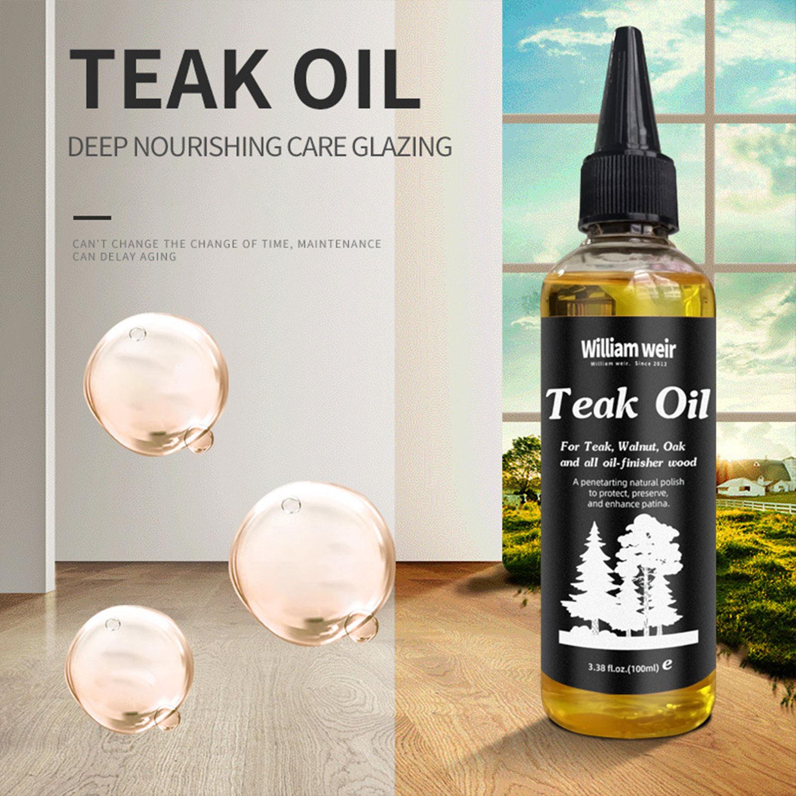 100ml Furniture Oil Wood Polis - Outdoor Furniture Teak ulasan dan harga