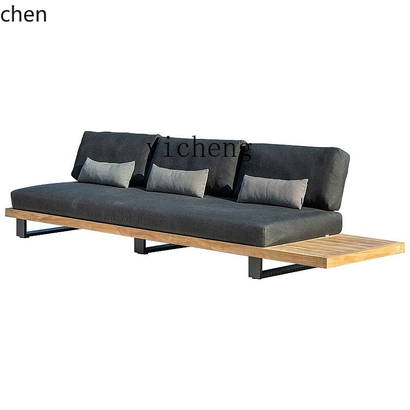 HYS outdoor teak sofa courtyar - Outdoor Furniture Teak ulasan dan harga