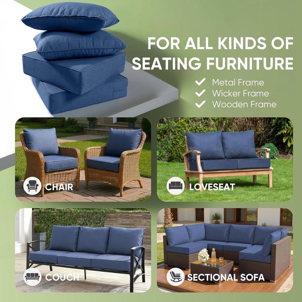 Outdoor Furniture Cushions, 6  - Outdoor Furniture In ulasan dan harga